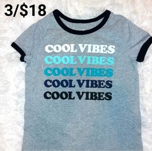 Girls size 14/16 Cool vibes top NWOT!
